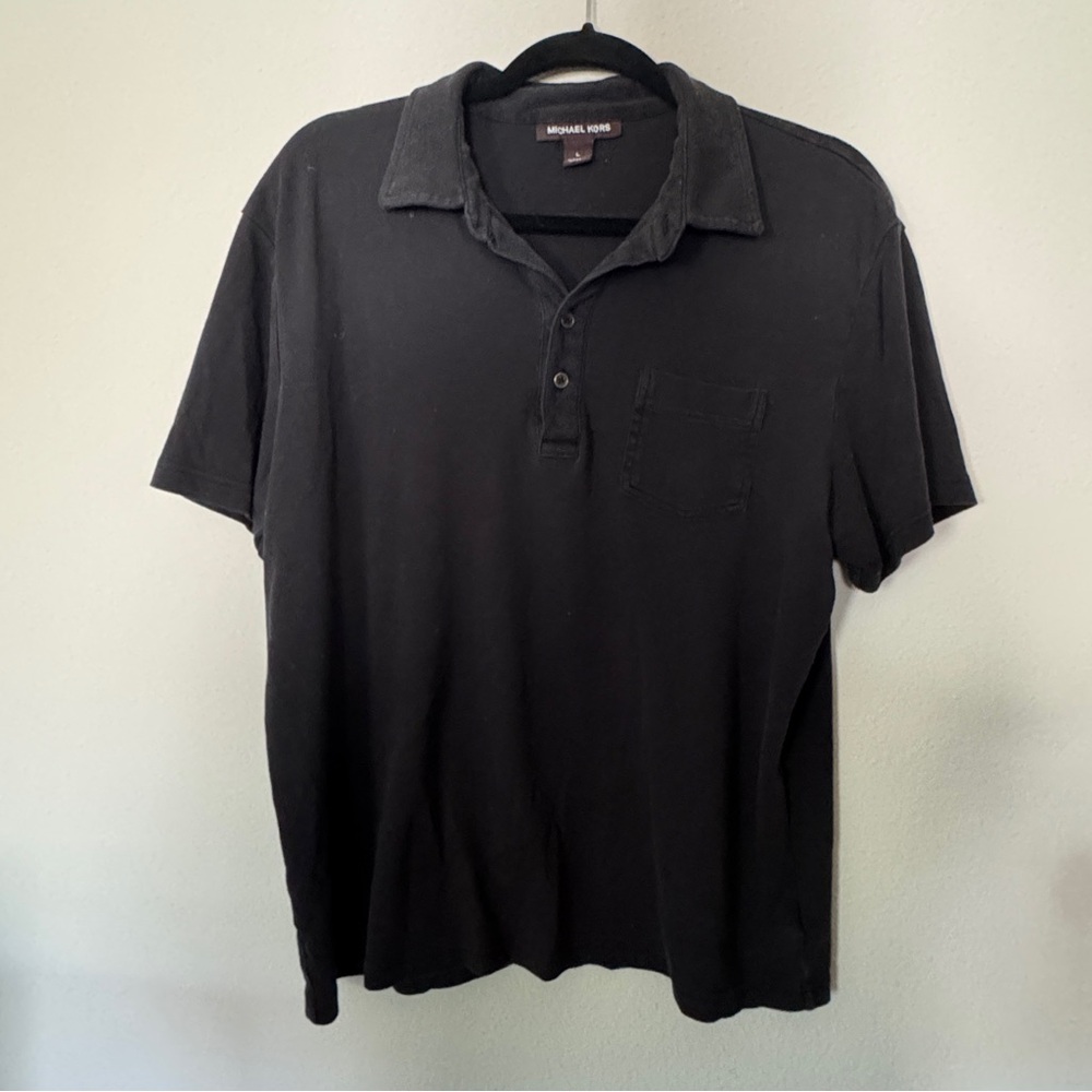 Michael Kors Black Men’s Polo